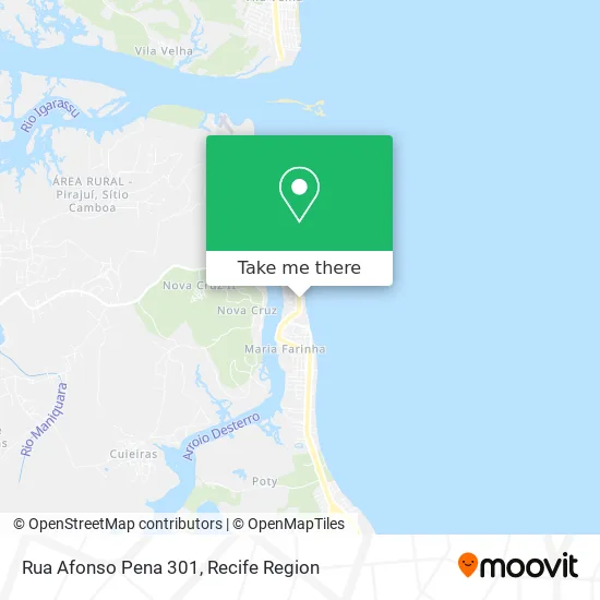 Rua Afonso Pena 301 map