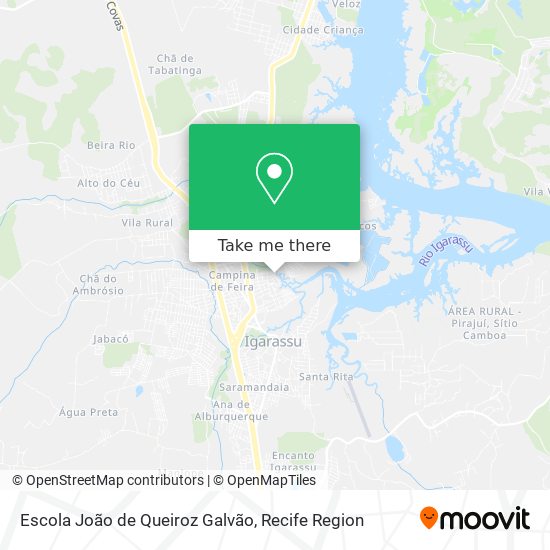 Escola João de Queiroz Galvão map
