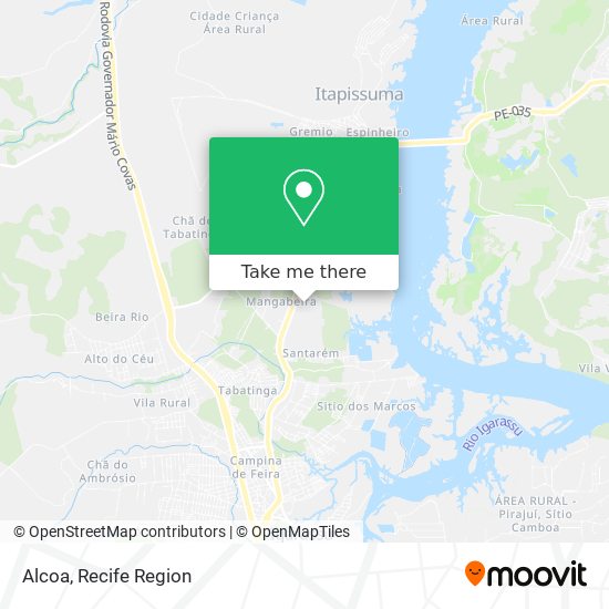 Alcoa map