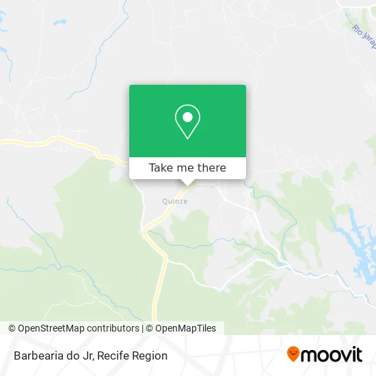 Barbearia do Jr map