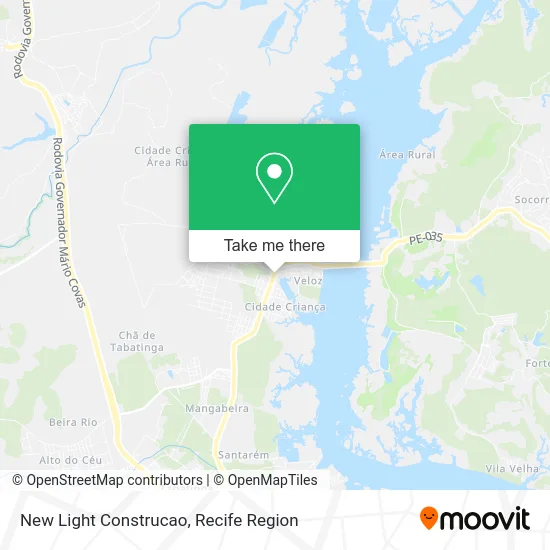 New Light Construcao map