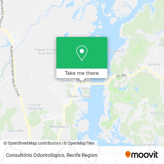 Consultório Odontológico map