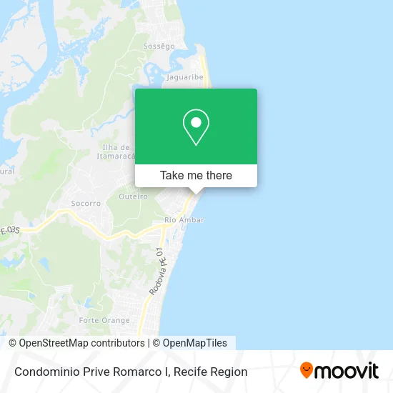 Condominio Prive Romarco I map