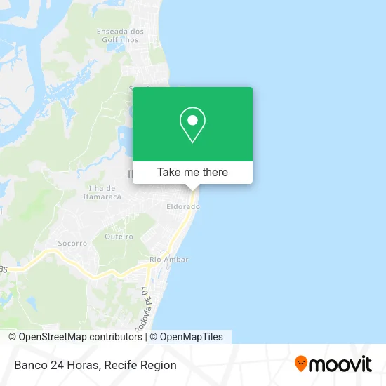Mapa Banco 24 Horas