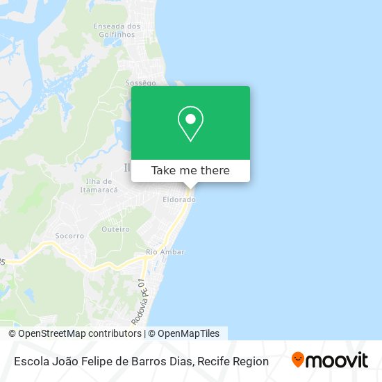 Escola João Felipe de Barros Dias map