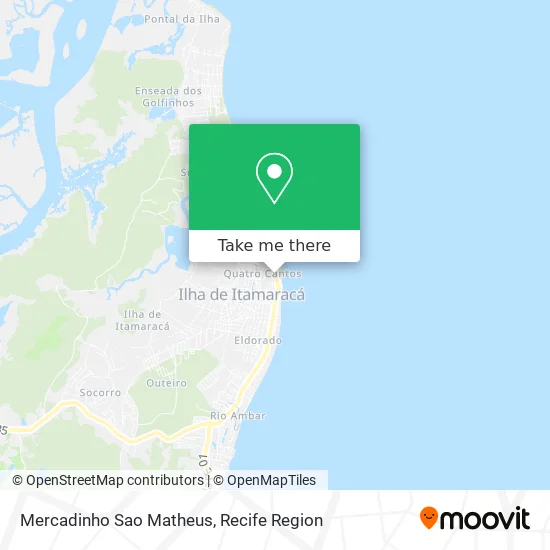 Mercadinho Sao Matheus map