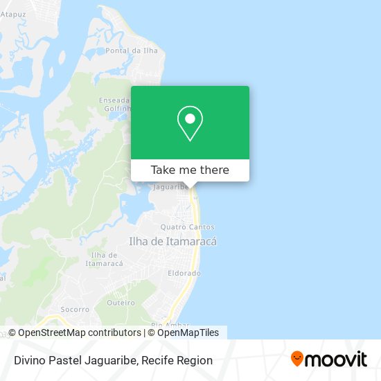 Divino Pastel Jaguaribe map