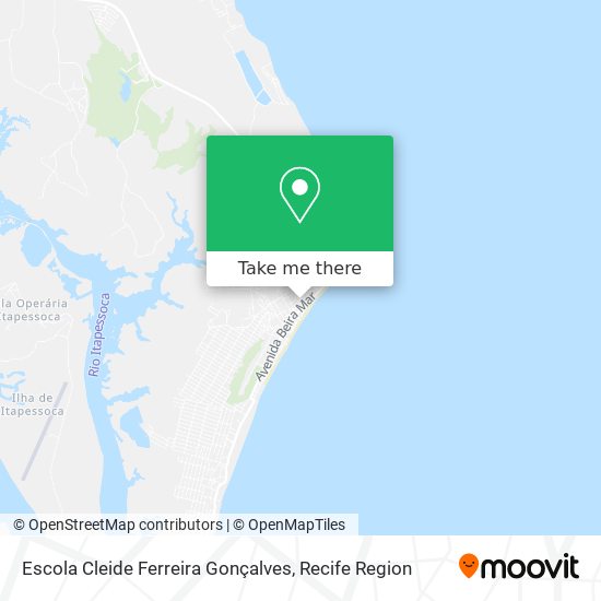 Escola Cleide Ferreira Gonçalves map