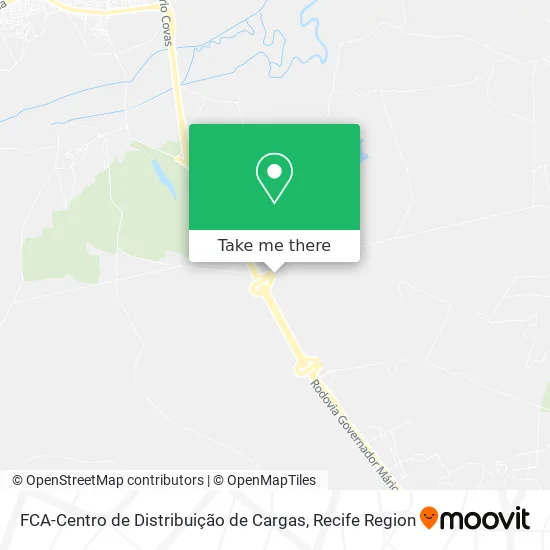 FCA-Centro de Distribuição de Cargas map