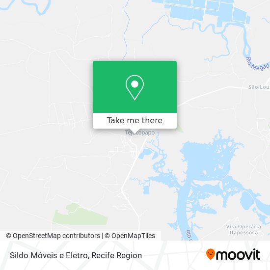 Sildo Móveis e Eletro map