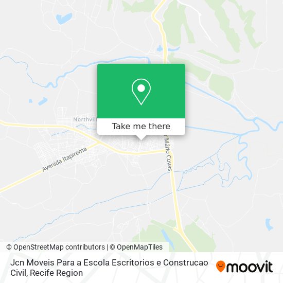 Jcn Moveis Para a Escola Escritorios e Construcao Civil map