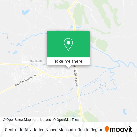 Centro de Atividades Nunes Machado map
