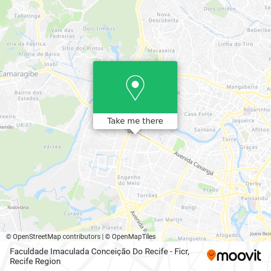Faculdade Imaculada Conceição Do Recife - Ficr map