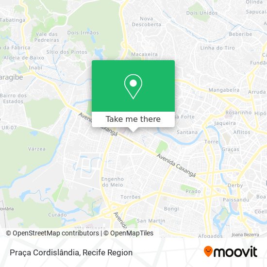 Praça Cordislândia map