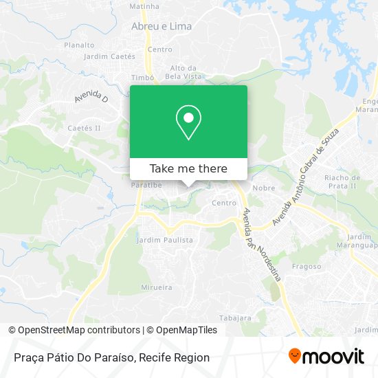 Praça Pátio Do Paraíso map