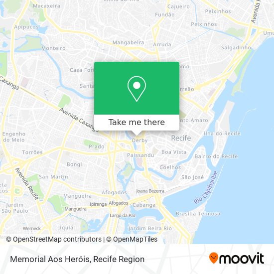 Memorial Aos Heróis map