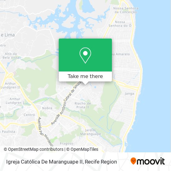 Igreja Católica De Maranguape II map