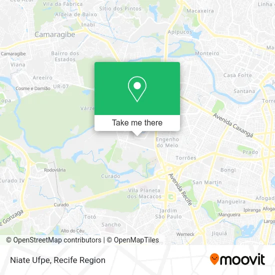 Niate Ufpe map