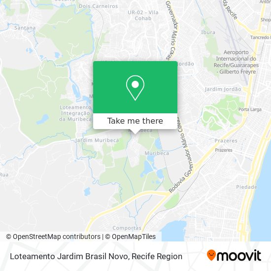 Loteamento Jardim Brasil Novo map