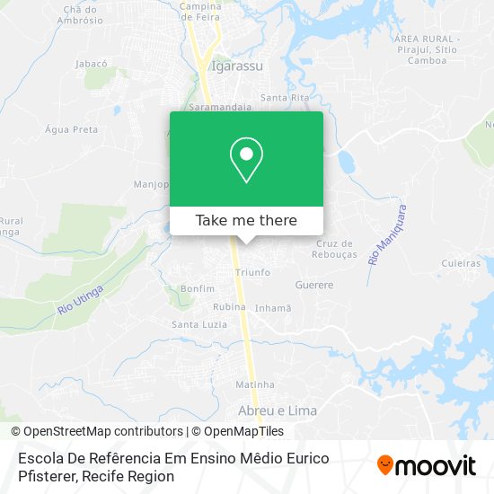 Escola De Refêrencia Em Ensino Mêdio Eurico Pfisterer map