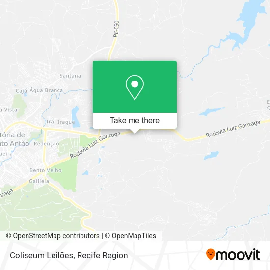 Coliseum Leilões map