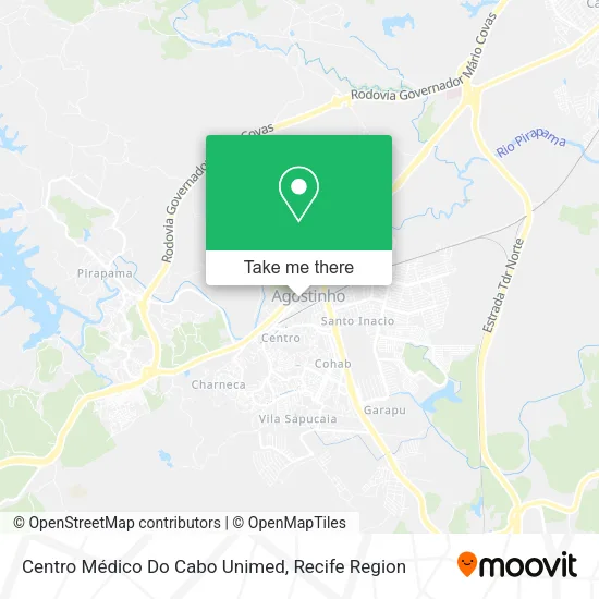 Centro Médico Do Cabo Unimed map