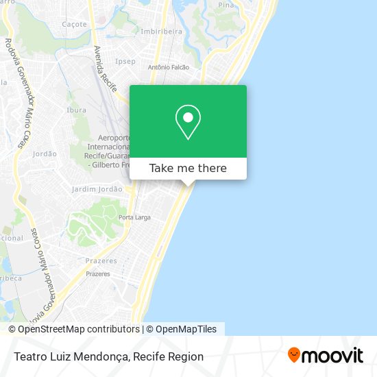 Teatro Luiz Mendonça map