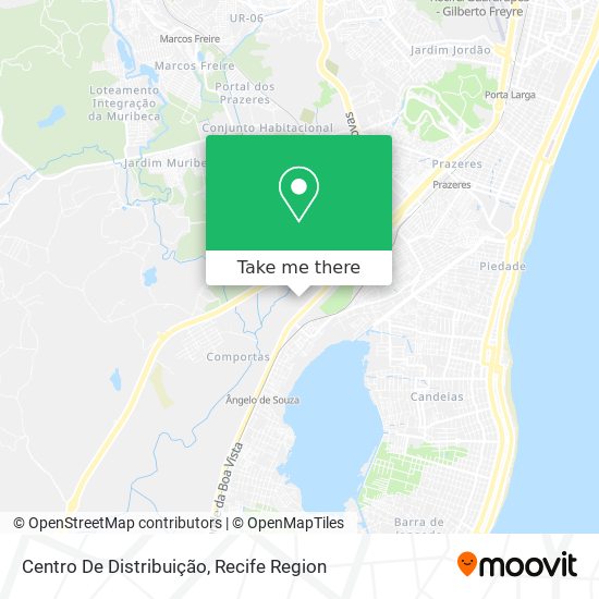 Centro De Distribuição map