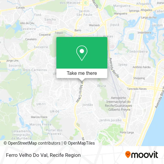 Ferro Velho Do Val map