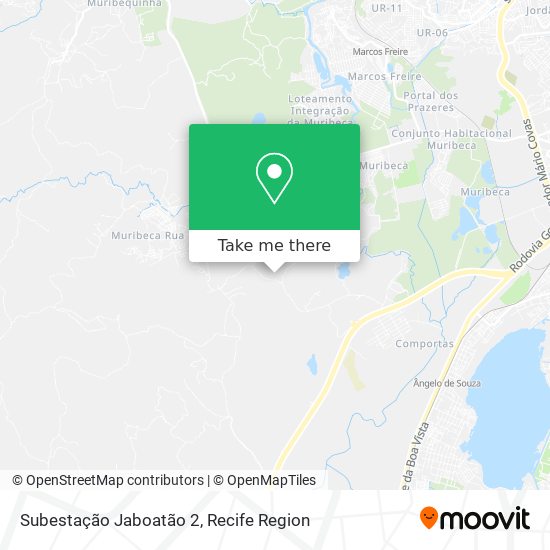 Subestação Jaboatão 2 map