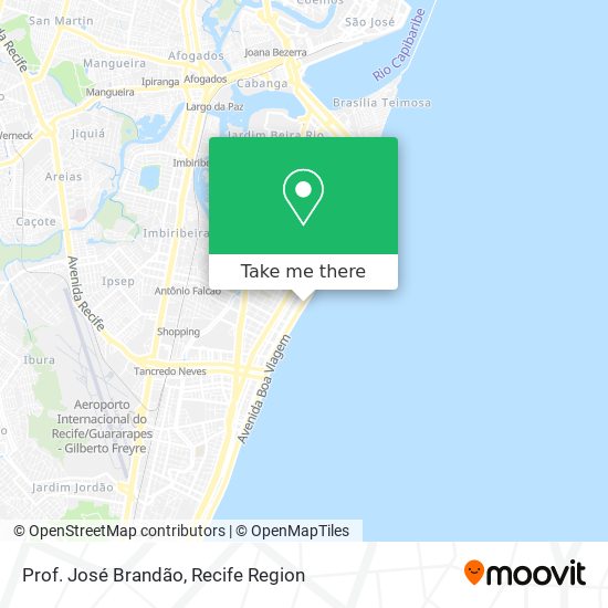 Prof. José Brandão map