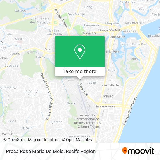 Praça Rosa Maria De Melo map
