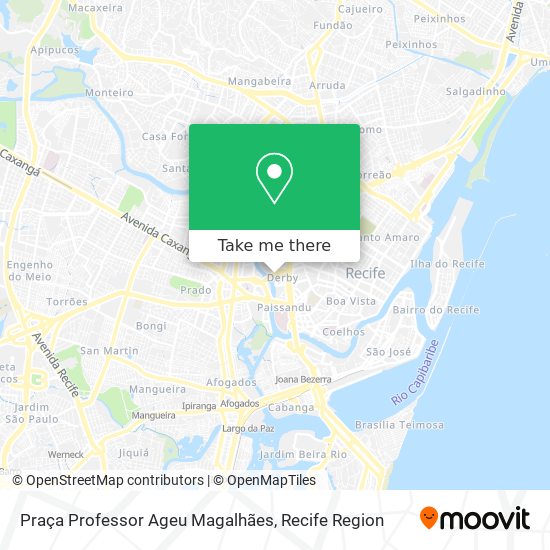 Praça Professor Ageu Magalhães map