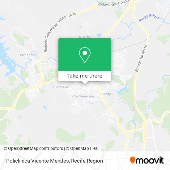 Policlinica Vicente Mendes map
