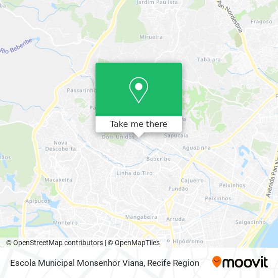 Escola Municipal Monsenhor Viana map