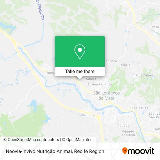 Neovia-Invivo Nutrição Animal map