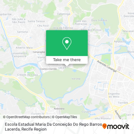 Escola Estadual Maria Da Conceição Do Rego Barros Lacerda map