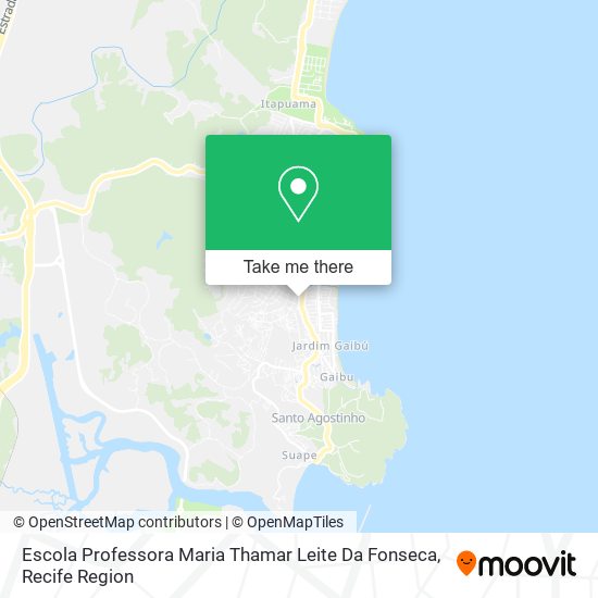 Escola Professora Maria Thamar Leite Da Fonseca map