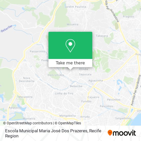 Escola Municipal Maria José Dos Prazeres map