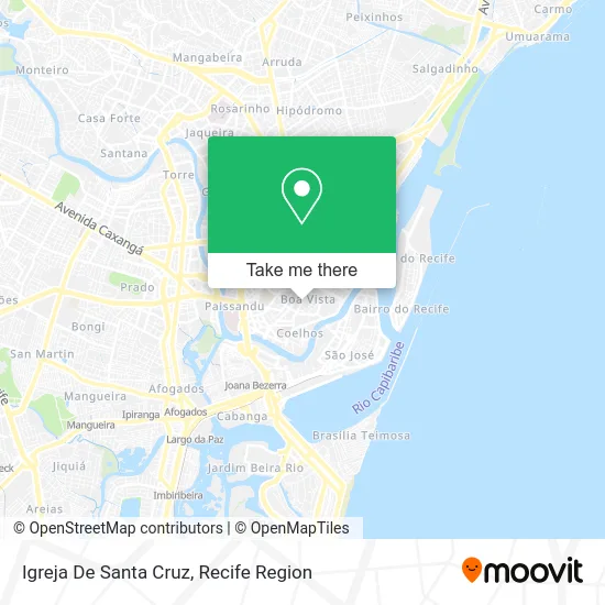 Igreja De Santa Cruz map