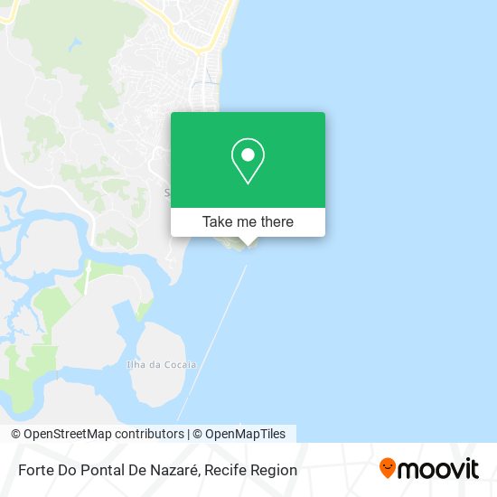 Forte Do Pontal De Nazaré map