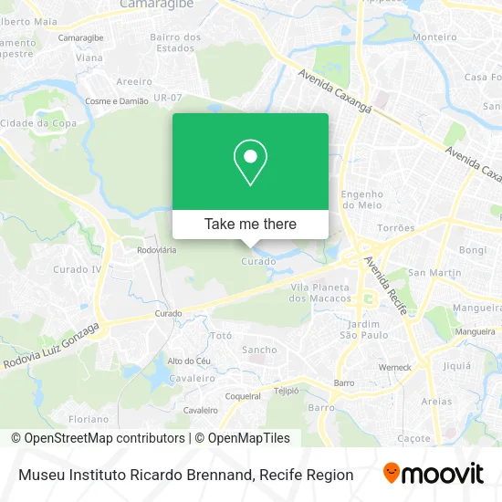 Museu Instituto Ricardo Brennand map