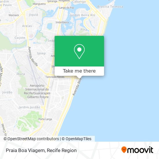 Praia Boa Viagem map