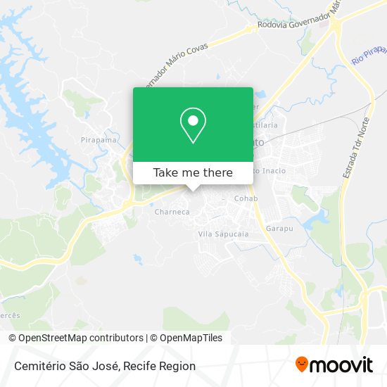 Cemitério São José map