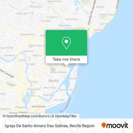 Igreja De Santo Amaro Das Salinas map