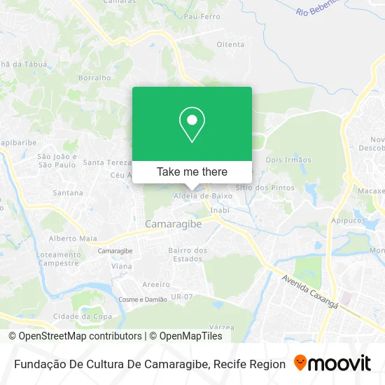 Fundação De Cultura De Camaragibe map