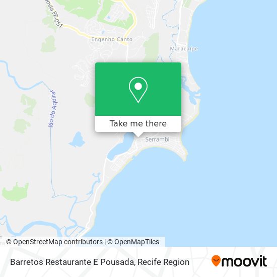 Barretos Restaurante E Pousada map