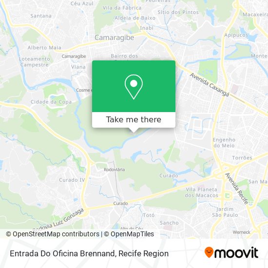 Entrada Do Oficina Brennand map