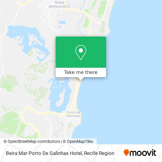 Beira Mar Porto De Galinhas Hotel map