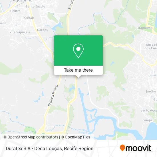 Duratex S.A - Deca Louças map